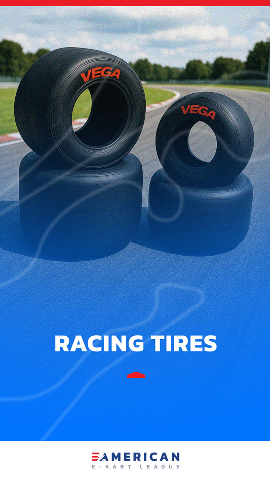 VEGA racing tires for American Electric Karting League (AEKL) – high-performance electric kart tire solution for competitive racing