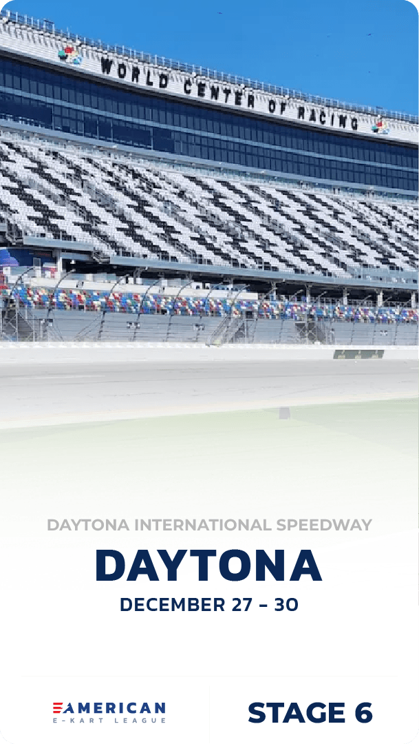 Stage 6 – DAYTONA | American Electric Karting League | BSR
