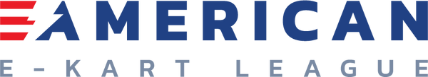 American Electric Karting League (AEKL) official full logo – national electric go-kart racing league USA