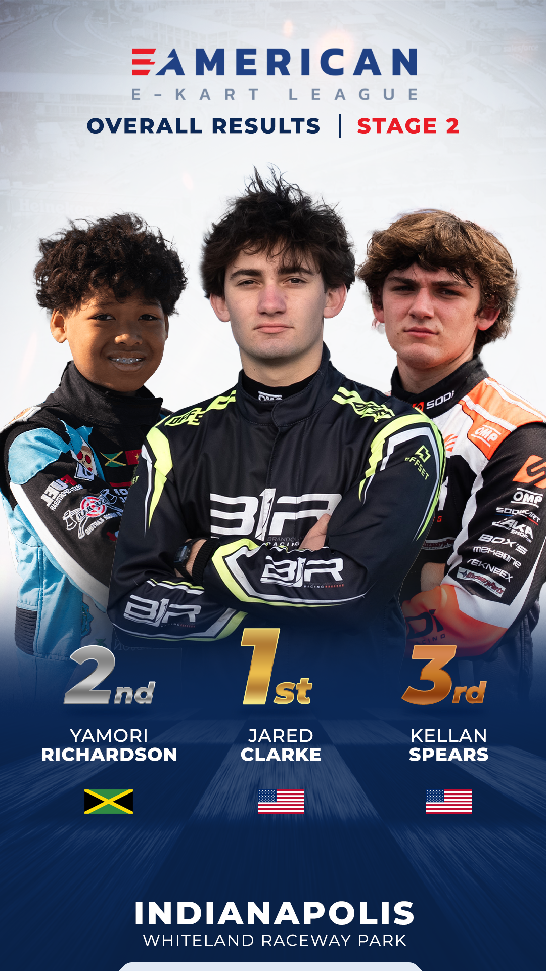 Stage 2 – INDIANAPOLIS | American Electric Karting League | BSR