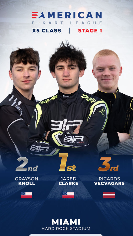 Stage 1 – MIAMI | American Electric Karting League | BSR